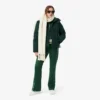 Chaqueta de plumón con capucha de corte holgado para mujer