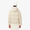 Chaqueta de plumón con capucha de corte holgado para mujer