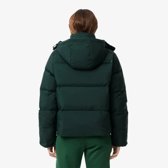 Chaqueta de plumón con capucha de corte holgado para mujer
