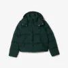Chaqueta de plumón con capucha de corte holgado para mujer