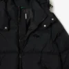 Chaqueta de plumón con capucha de corte holgado para mujer