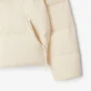 Chaqueta de plumón con capucha de corte holgado para mujer