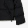 Chaqueta de plumón con capucha de corte holgado para mujer