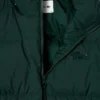 Chaqueta de plumón con capucha de corte holgado para mujer