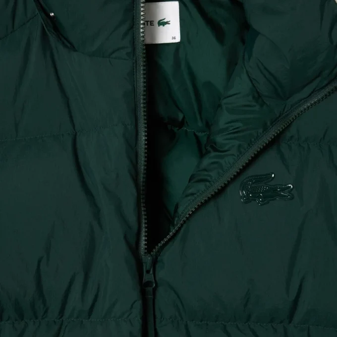 Chaqueta de plumón con capucha de corte holgado para mujer