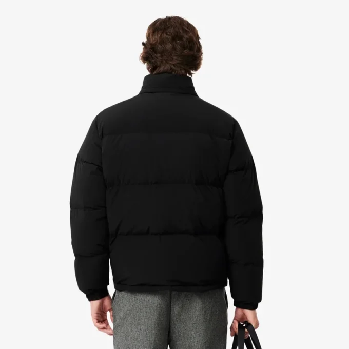 Chaqueta de plumón con capucha repelente al agua para hombre