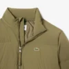 Chaqueta de plumón con capucha repelente al agua para hombre