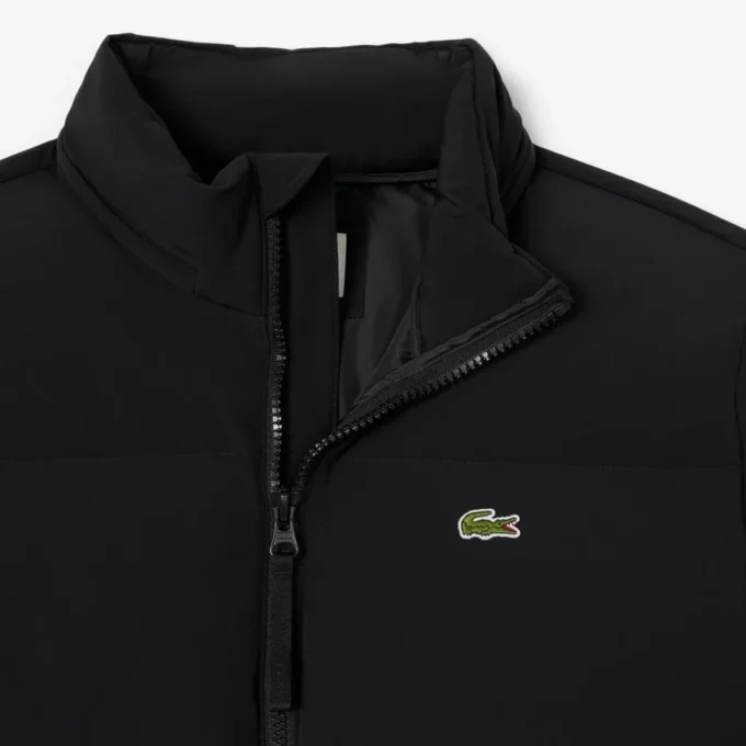 Chaqueta de plumón con capucha repelente al agua para hombre