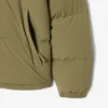 Chaqueta de plumón con capucha repelente al agua para hombre