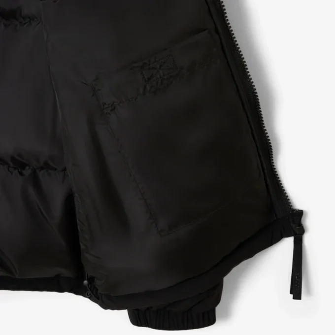 Chaqueta de plumón con capucha repelente al agua para hombre