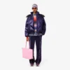Chaqueta de plumón oversize repelente al agua para mujer