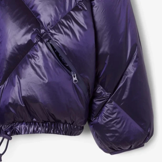 Chaqueta de plumón oversize repelente al agua para mujer