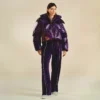 Chaqueta de plumón oversize repelente al agua para mujer