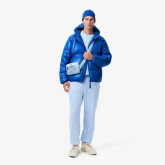 Chaqueta de plumón repelente al agua para hombre