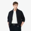 Chaqueta de sarga de mezcla de lana