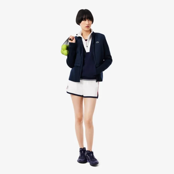 Chaqueta de tenis acolchada con protección UV para mujer