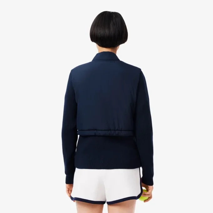 Chaqueta de tenis acolchada con protección UV para mujer
