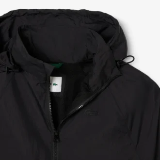 Chaqueta deportiva con capucha para mujer