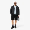 Chaqueta deportiva con capucha repelente al agua para hombre