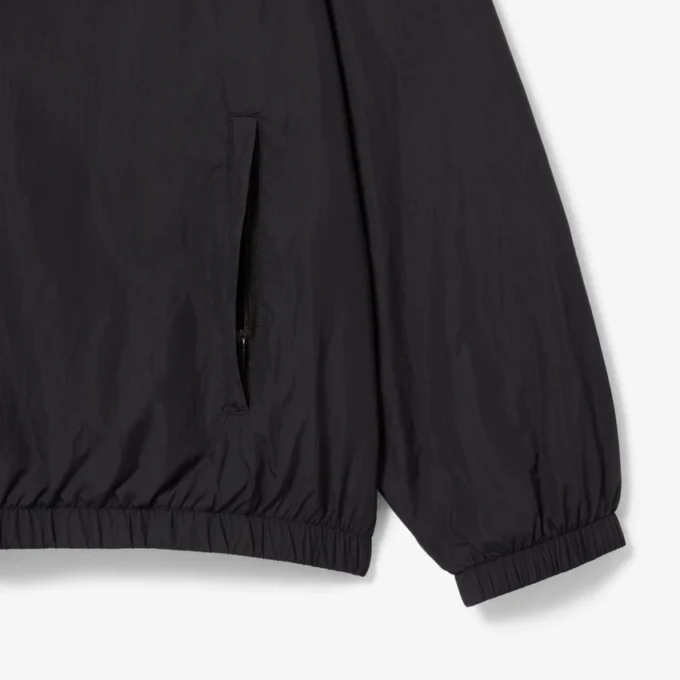 Chaqueta deportiva con capucha repelente al agua para hombre