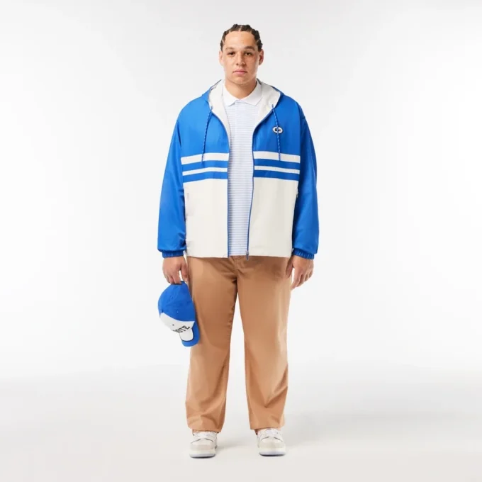Chaqueta deportiva con cremallera para hombre