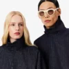 Chaqueta deportiva de denim Runway