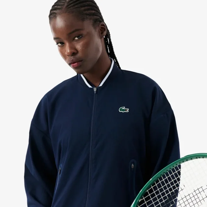 Chaqueta deportiva de tenis repelente al agua