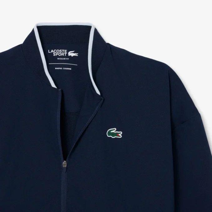 Chaqueta deportiva de tenis repelente al agua