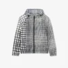 Chaqueta deportiva ligera con estampado de cocodrilo para hombre