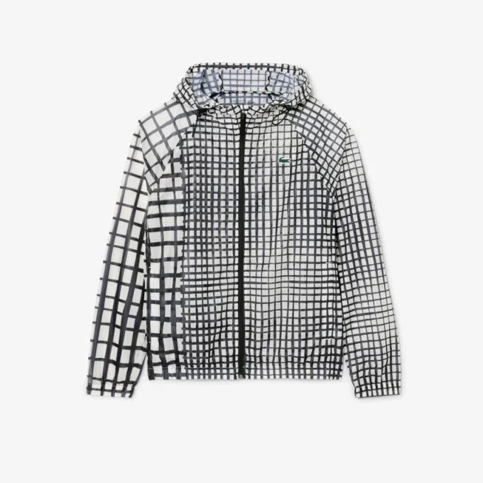 Chaqueta deportiva ligera con estampado de cocodrilo para hombre