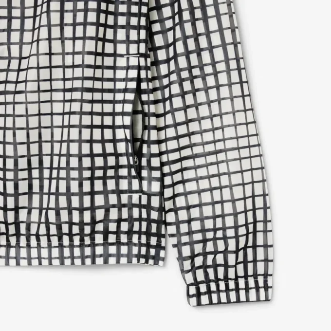 Chaqueta deportiva ligera con estampado de cocodrilo para hombre