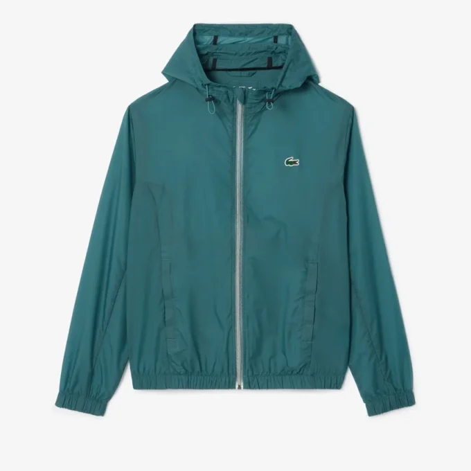 Chaqueta deportiva ligera y repelente al agua para hombre