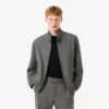 Chaqueta Harrington de lana para hombre