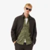 Chaqueta Harrington de lana para hombre