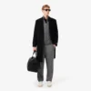Chaqueta Harrington de lana para hombre