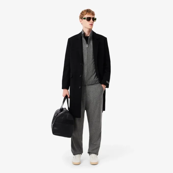 Chaqueta Harrington de lana para hombre