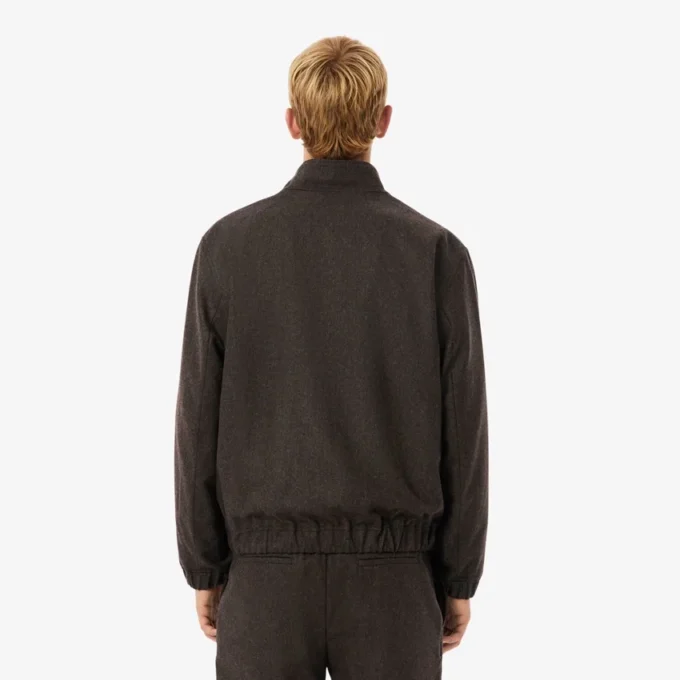 Chaqueta Harrington de lana para hombre