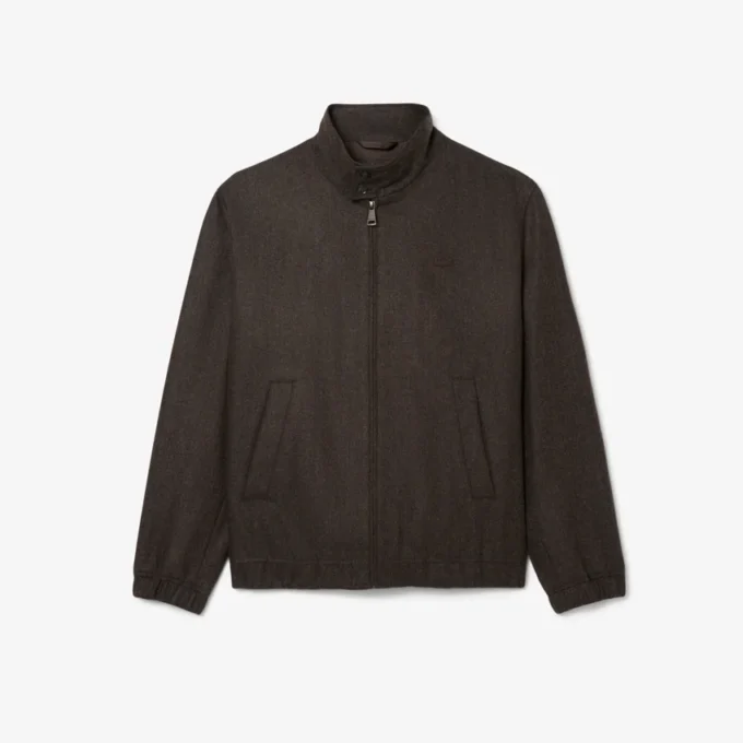 Chaqueta Harrington de lana para hombre