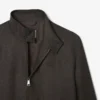 Chaqueta Harrington de lana para hombre