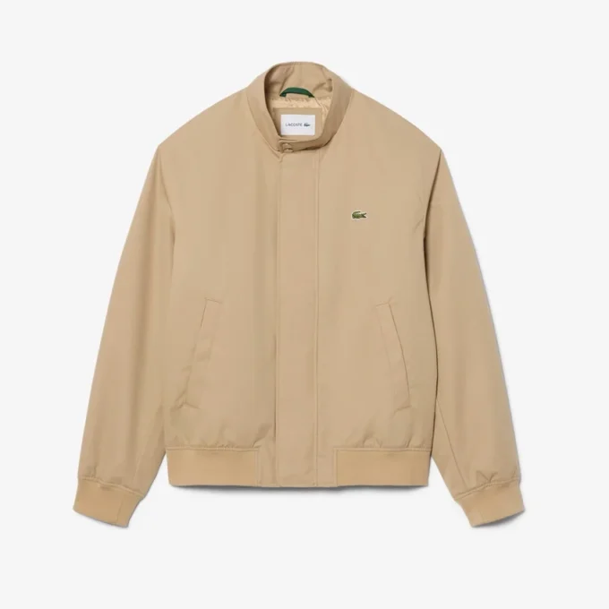 Chaqueta Harrington de sarga repelente al agua