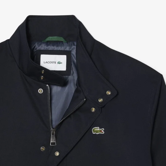 Chaqueta Harrington de sarga repelente al agua