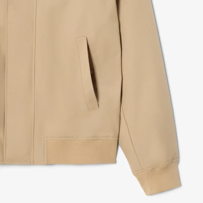 Chaqueta Harrington de sarga repelente al agua