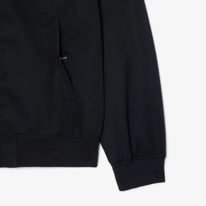 Chaqueta Harrington de sarga repelente al agua