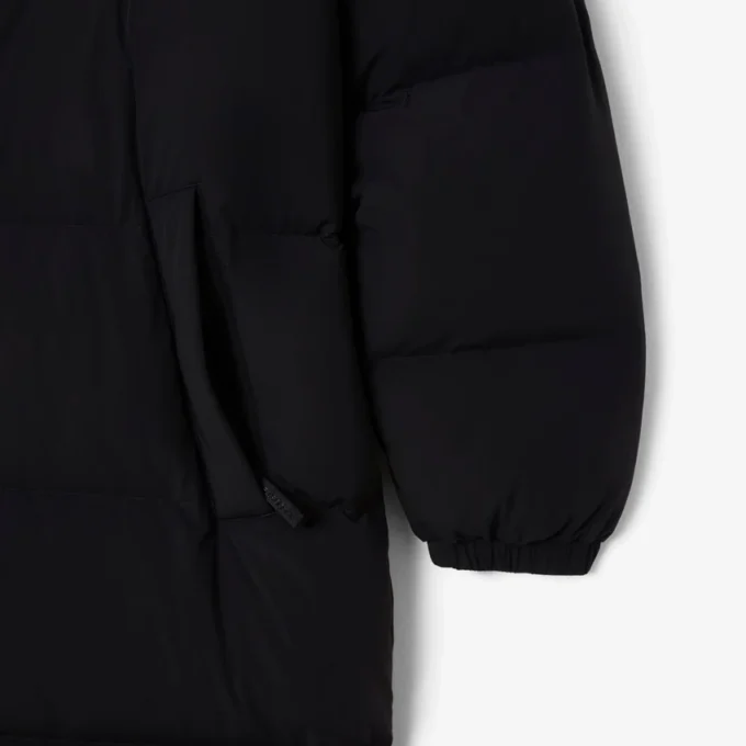 Chaqueta larga de plumón repelente al agua para hombre
