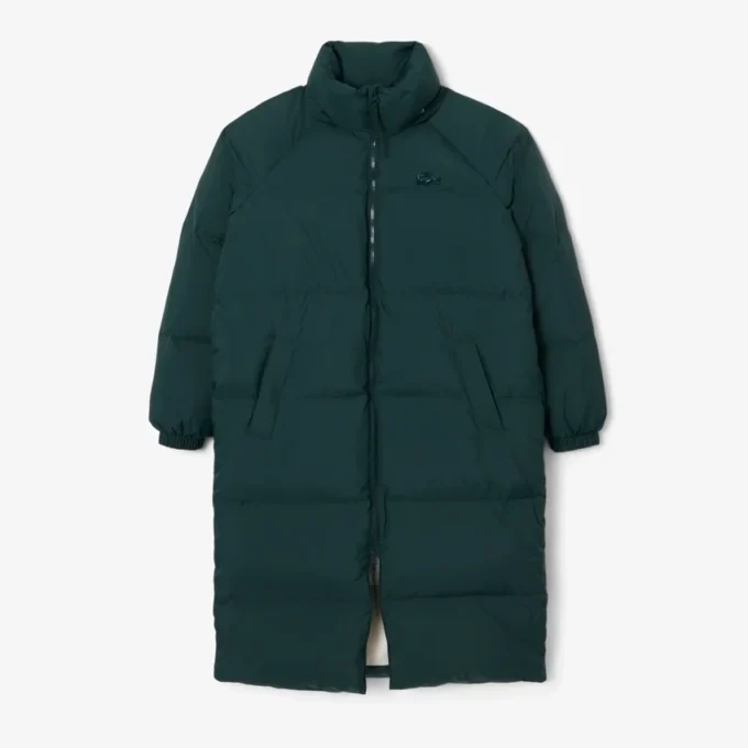Chaqueta larga oversize de plumón para mujer