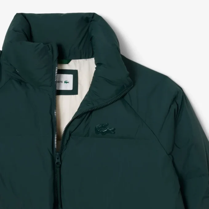 Chaqueta larga oversize de plumón para mujer