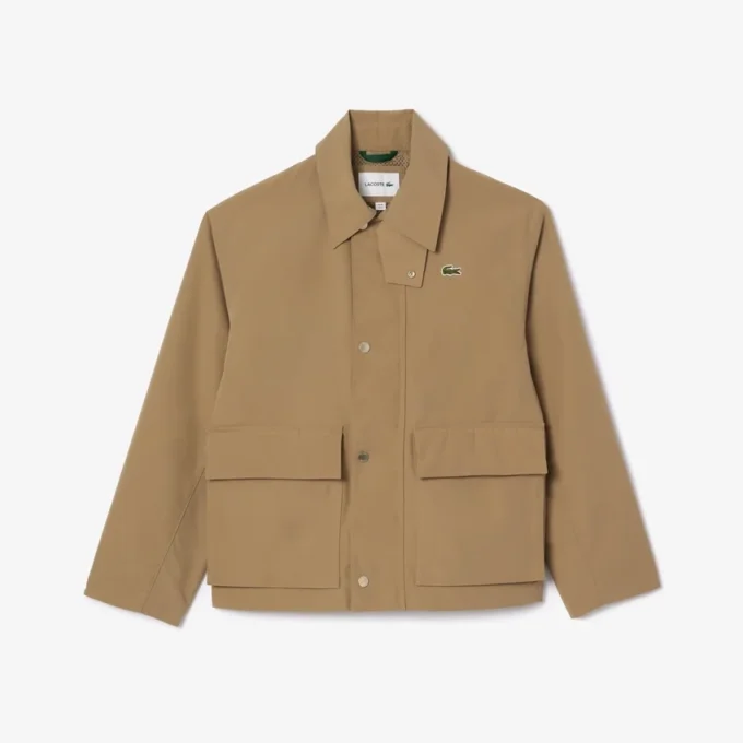 Chaqueta ligera repelente al agua para hombre
