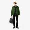 Chaqueta reversible con monograma para hombre