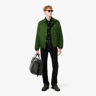 Chaqueta reversible con monograma para hombre