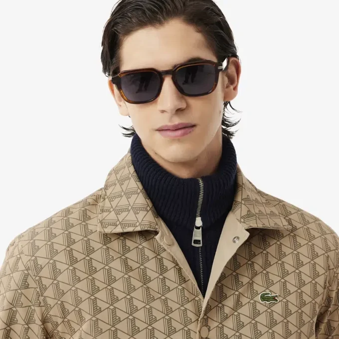 Chaqueta reversible con monograma para hombre